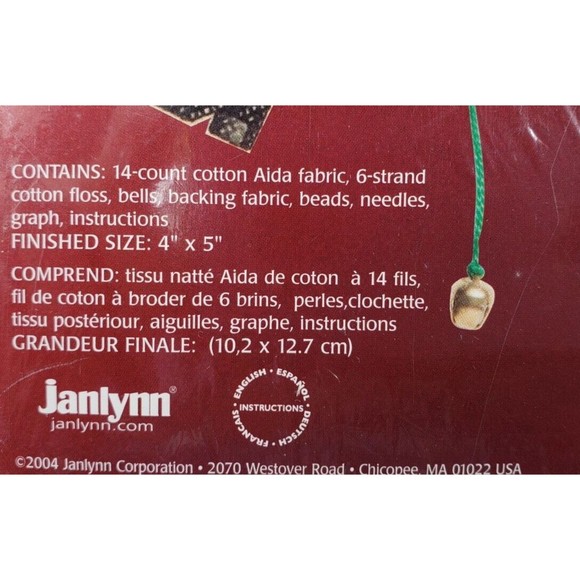 JANLYNN Cross stitch Kit "Jumping Jacks" #023-0232 Santa - Picture 6 of 14